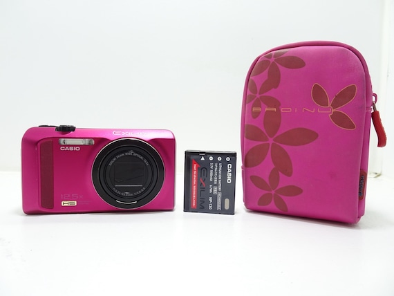 Casio EXILIM EX-ZR200 16.1 MP - Pink Digital Camera With Battery