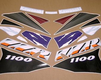 ZZR 1100 ZX-11 1994 ロゴ デカール セット キット 修復 グラフィック