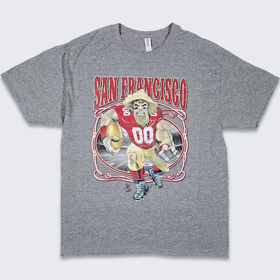 San Francisco 49ers Retro Miner T-shirt - NFL Football Heather