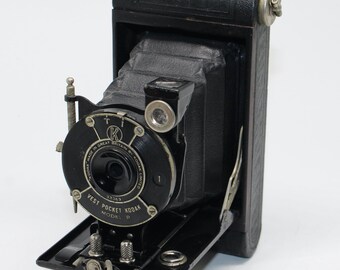 アンティークベストポケットコダックカメラ：第一次世界大戦兵士の