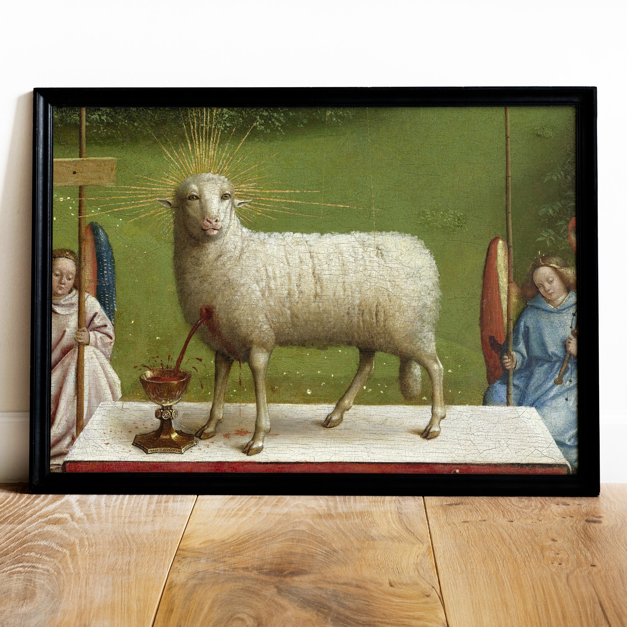 ヤン・ファン・エイク - 神秘の子羊の礼拝、ゲントの祭壇画、美術印刷