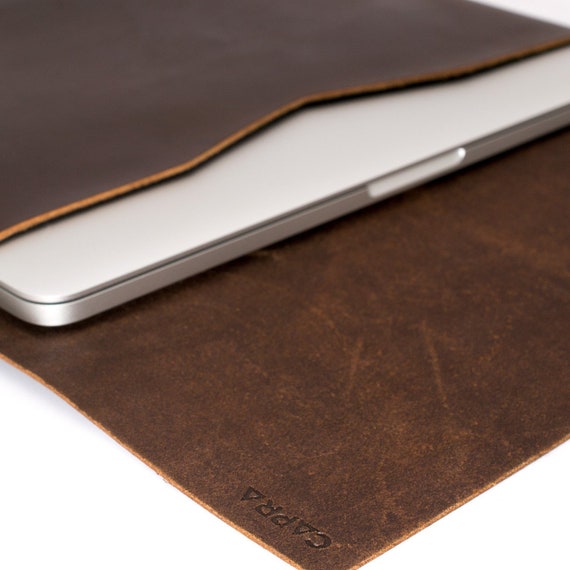 Brown Leather MacBook Air Case, MacBook Pro 13 Inch Sleeve