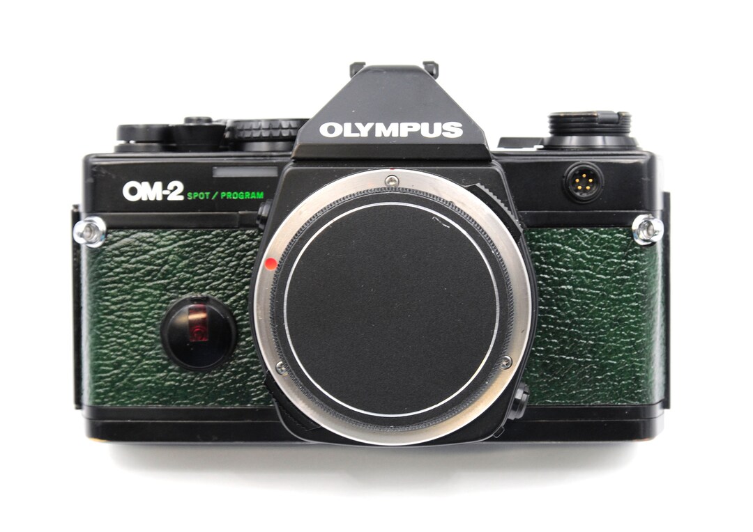 Olympus OM 2 Spot / Program Replacement Cover - Genuine Leather