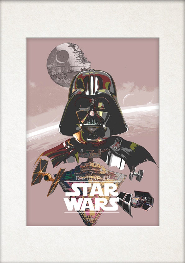 ダース・ベイダーのポスター、スター・ウォーズのポスター、スター