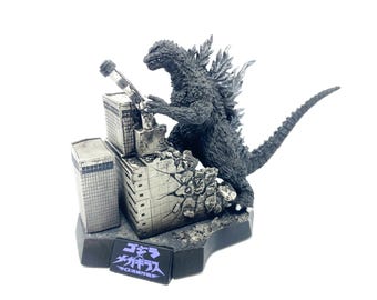 ゴジラ 1964 バンダイ コンプリートワークス ジオラマミニフィギュア