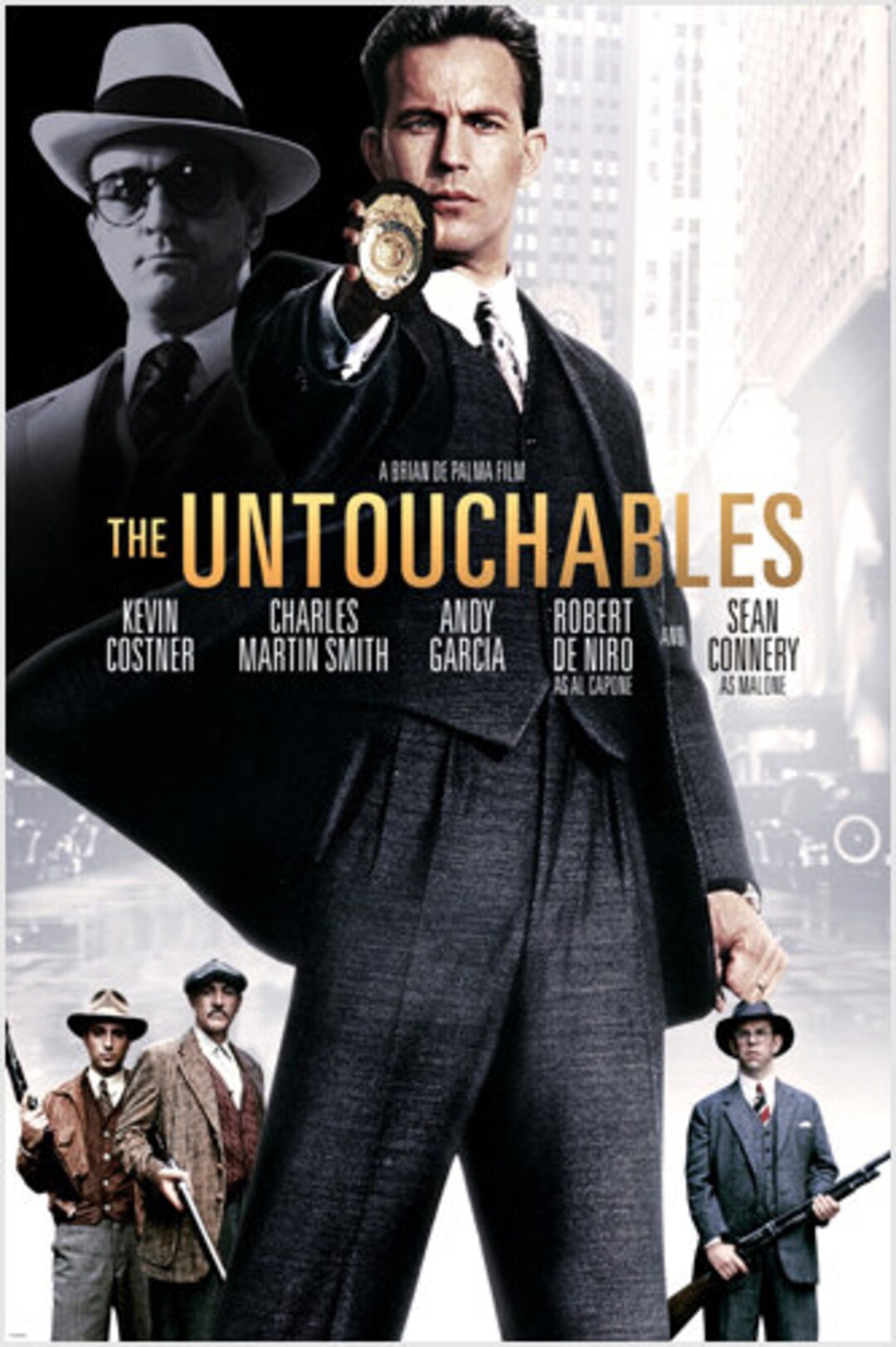 装飾的な 1987 年シカゴ ギャング アル カポネ 禁酒法時代の犯罪映画