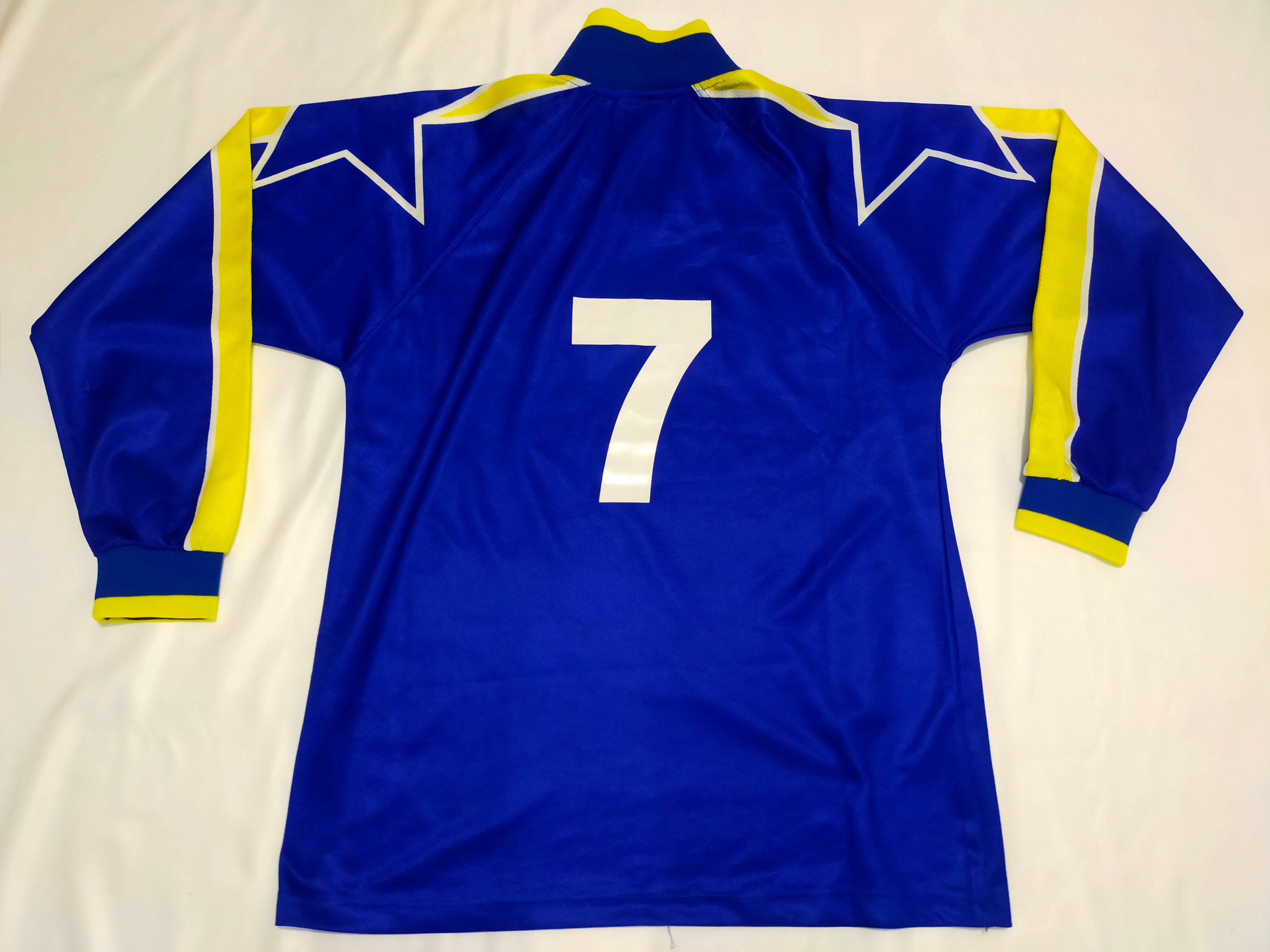 Vintage 90s Juventus Long Sleeve Away Shirt 1996/97 Kappa Medium