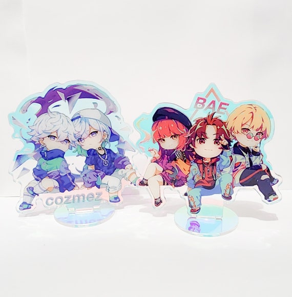 Paradox Live BAE and Cozmez Rainbow Holographic Acrylic Stands - Etsy