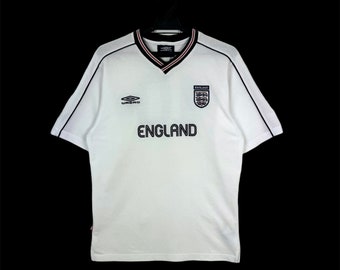 Vintage 90s UMBRO England T-shirt / Rare Football Training T-shirt