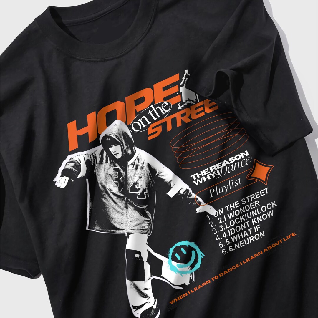 Hope on the Stage J-hope Designed Tee Shirt - Etsy