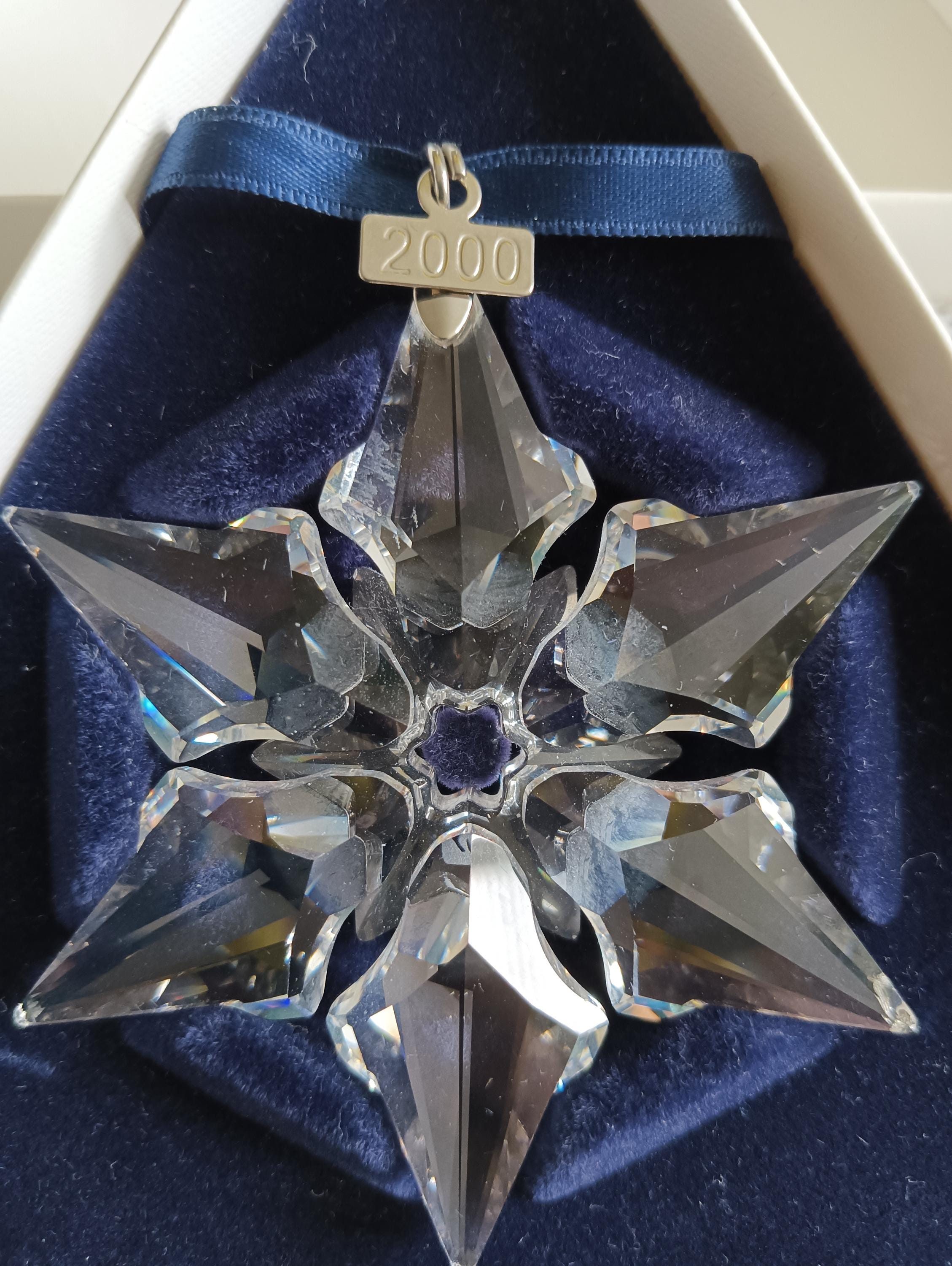 2000 Swarovski Christmas Ornament - Etsy
