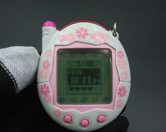 たまごっちID L 日本版、レアグリーンシェル、中古、ヴィンテージ