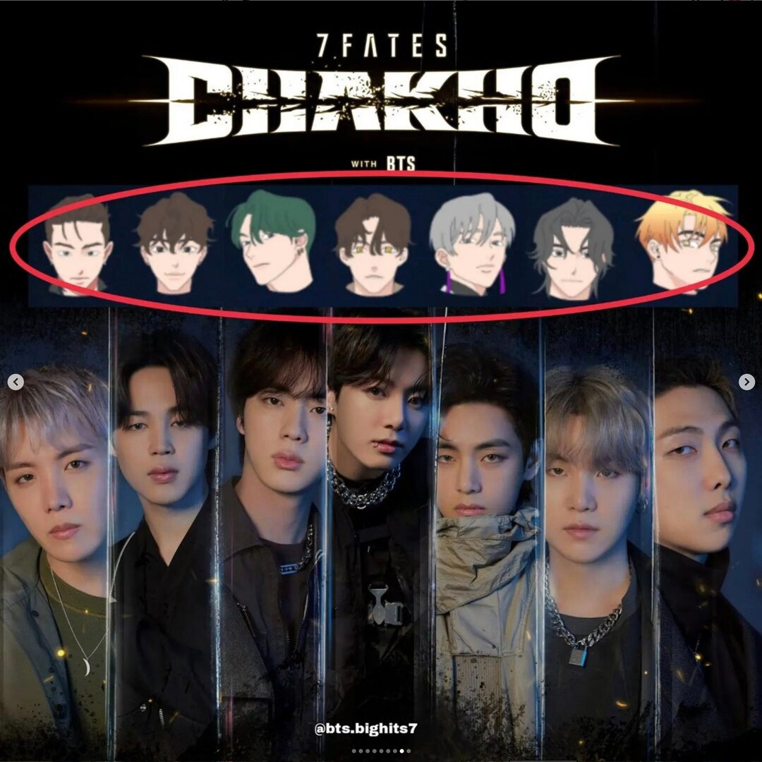 BTS 7 Fates Chakho Member Photos - Etsy