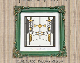 フランク・ロイド・ライト ロビー邸の設計図 – シカゴの歴史的建造物