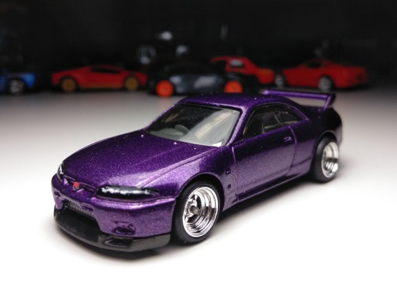 日産スカイラインGT-R R33 ホットウィール（カスタムリアルゴムタイヤ