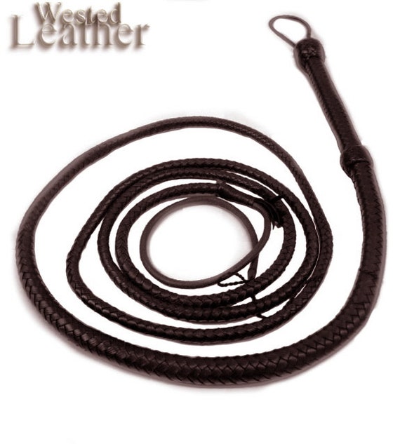 Indiana Jones 10ft Leather Bull Whip - Etsy Norway