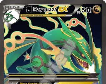 M レックウザ Ex ポケモンカード - Etsy 日本