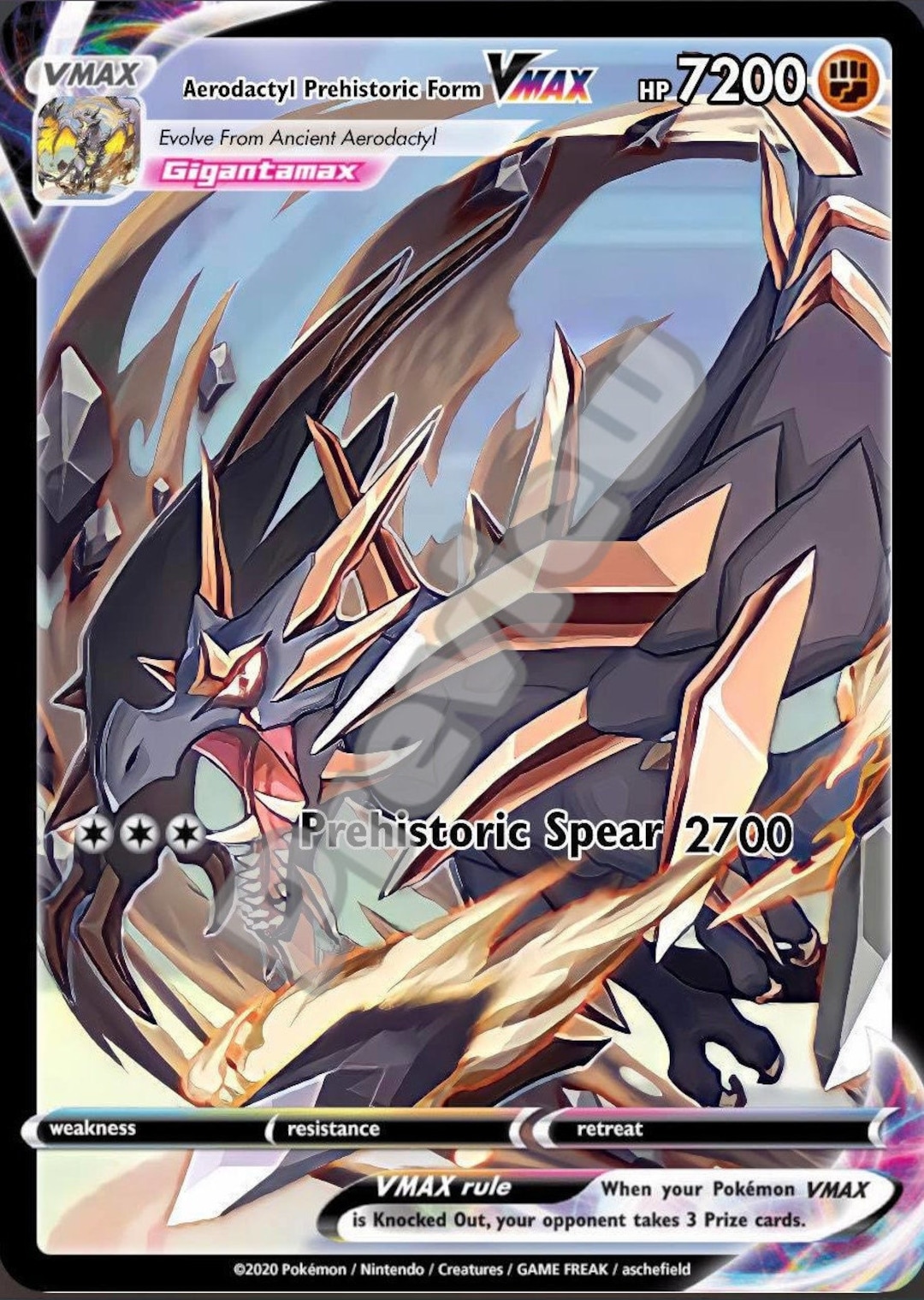 プテラVmax gx ex Vスター サトシ・ケッチャムGx ポケモンカード