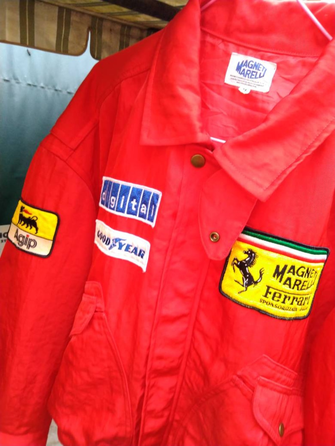 Ferrari Jacket Magneti Marelli Vintage Jacket Not Michael