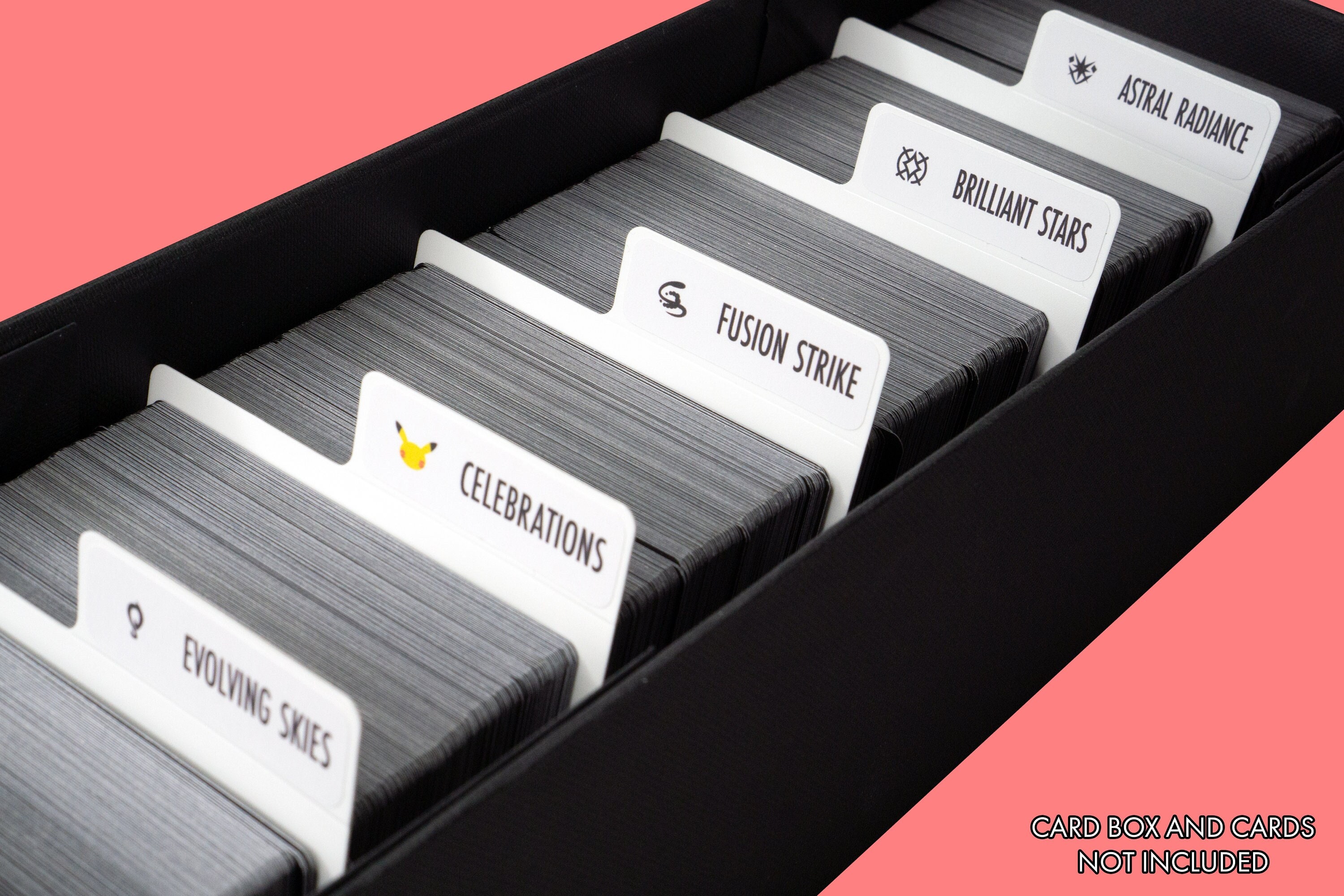 Sort Pokémon by Expansion Sets | Trading Card Dividers w/ FREE