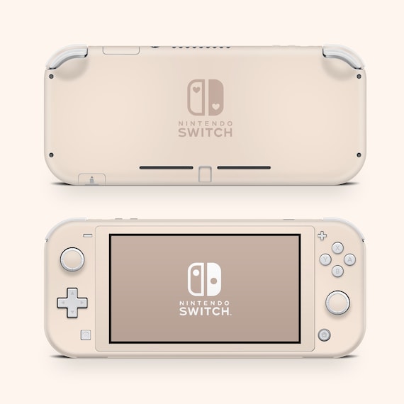 Nintendo Switch Lite スキンシール プレミアムビニール ニュートラル