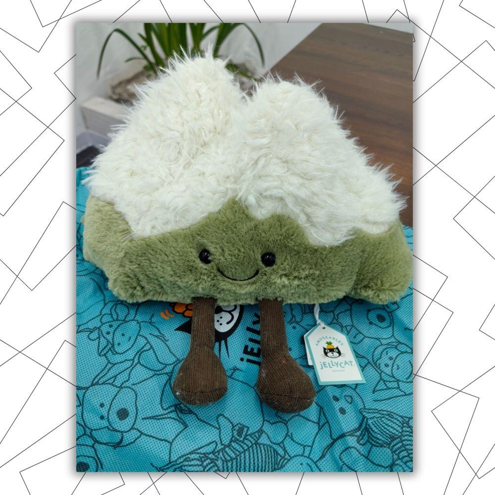 Jellycat Amuseables Mountain 22cm – Cute Plush Mountain Toy With