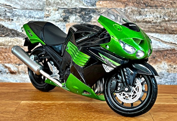 Kawasaki ZX 14 2011 , Scale 1/12 Diecast Motorcycle, 1/12 Die Cast