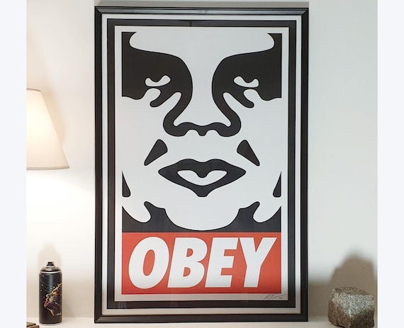 Shepard Fairey Poster (OBEY) - SIGNED - Obey Icon - 2025 - Open