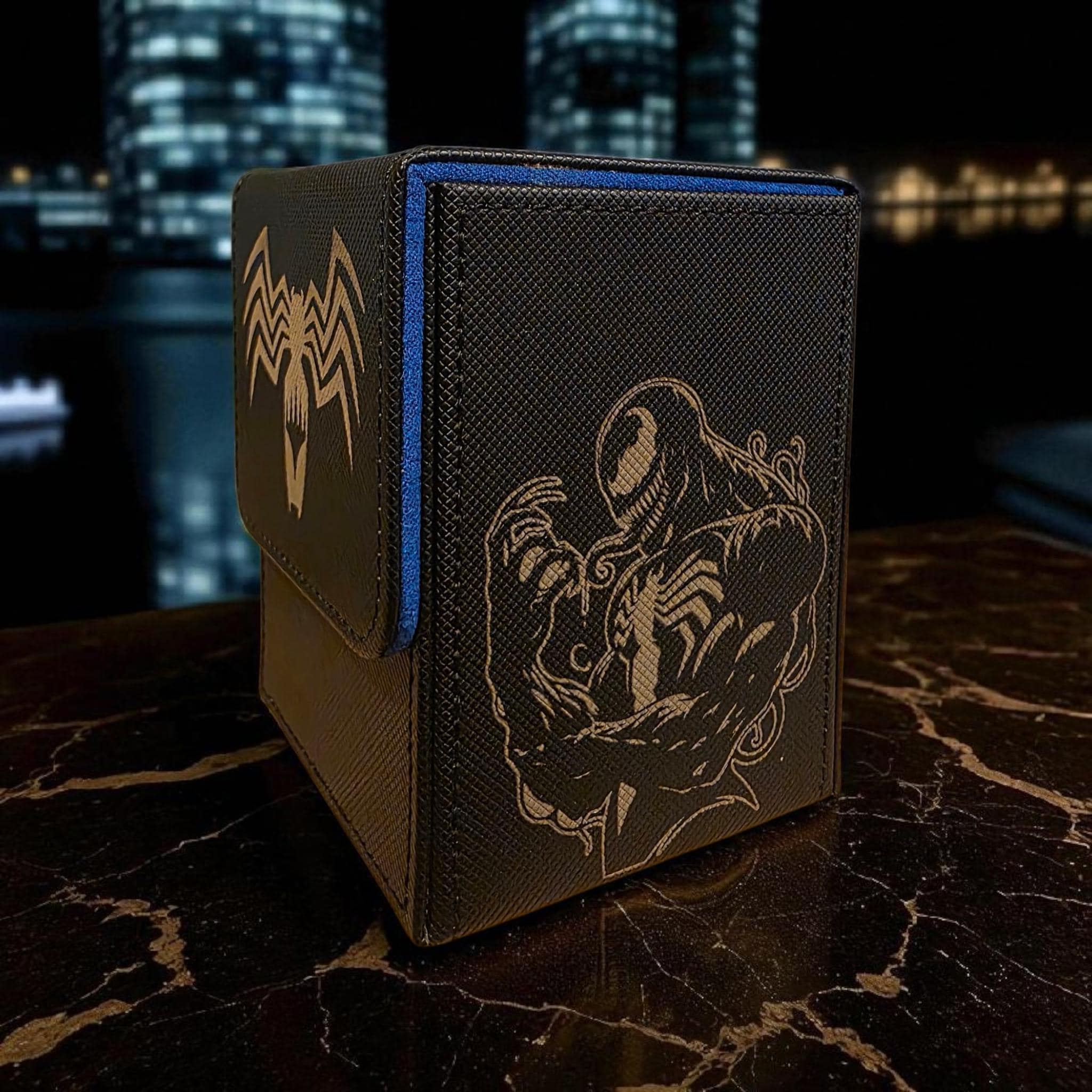 Venom Inspired Vertical Deck Box – MTG Universe Beyond Card