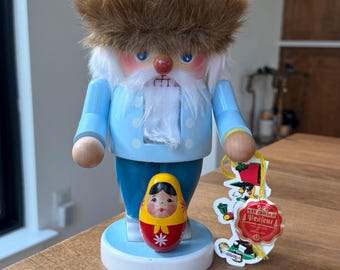 サイン入り シュタインバッハ 時計職人 くるみ割り人形 オルゴール