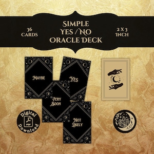 The answer is simple oracle cards - Etsy 日本