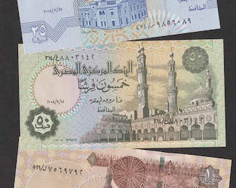 エジプト紙幣 1エジプトポンド 未流通状態 本物 コレクターズマネー
