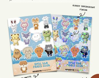 SEVENTEEN MINITEEN | Spill the feelings Club デコステッカーシート