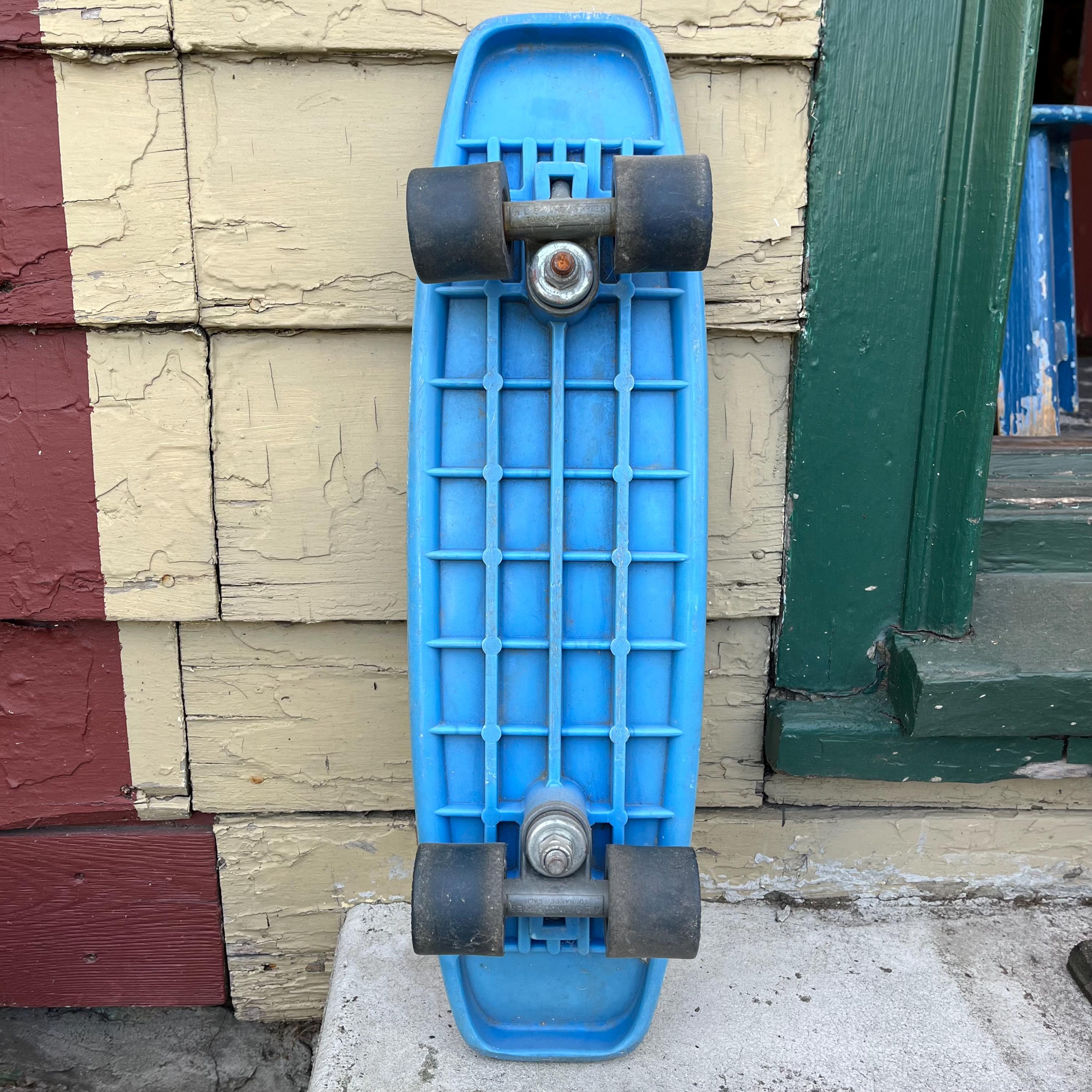 Vintage 1970s/80s Blue California Freeformer Plastic Skateboard - Etsy