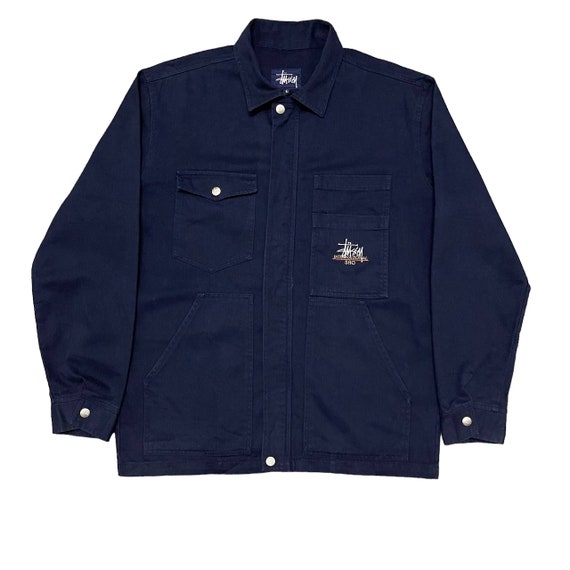 Vintage Stussy International S80 Jacket Indigo - Etsy
