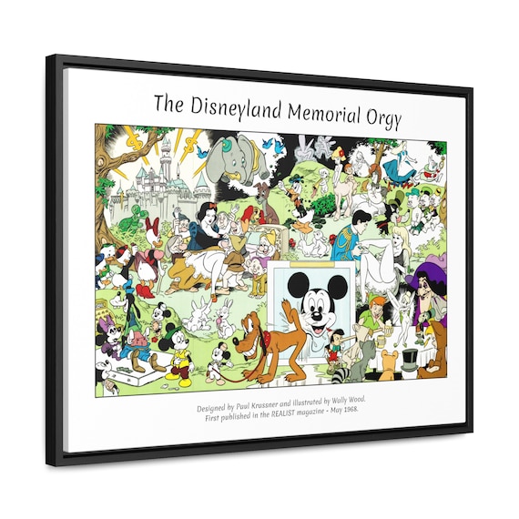 The Disneyland Memorial Orgy by Mad Magazine Artists - Wally Wood