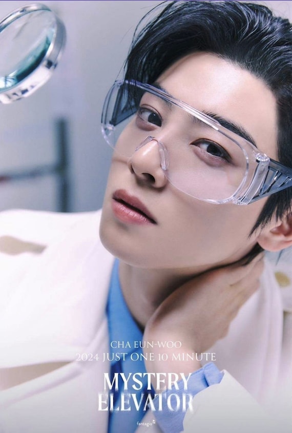 Cha Eun Woo, Astro, 2024 Mystery Elevator, Photos - Etsy