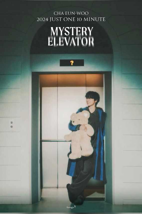 Cha Eun Woo, Astro, 2024 Mystery Elevator, Photos - Etsy