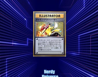 ポケモンカード - ピカチュウイラストレーター ブロンズメタルカード