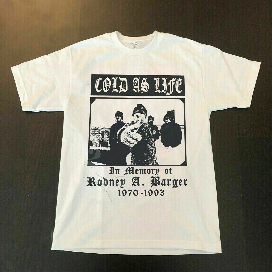 OG Cold as Life Shirt Limited Edition Men's Tshirt Size USA Unisex