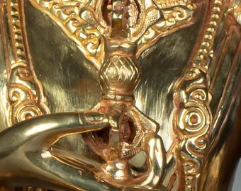 美しく作られた銅の金剛薩埵像 チベット仏教の浄化の菩薩 - Etsy 日本