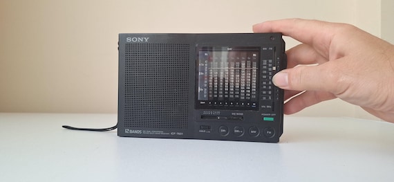 Vintage Sony ICF-7601 12 Band Worldwide Receiver: Fully Working - Etsy