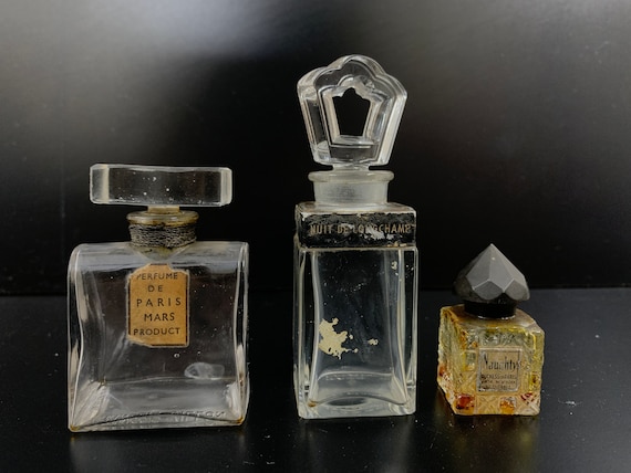 アンティークフランスブランド香水瓶3個セット - Etsy 日本