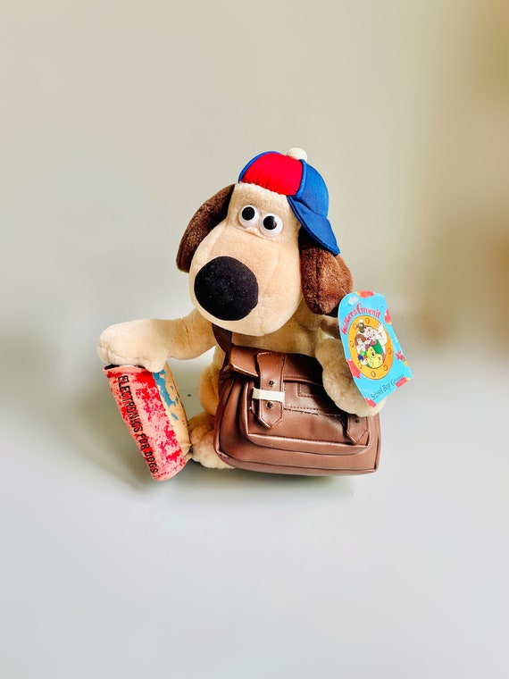 ウォレス・グルミット スクールボーイ グルミット犬ぬいぐるみ