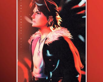 ファイナルファンタジー VIII ポスター、ビデオゲーム ポスター - Etsy