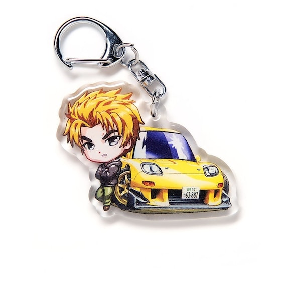 頭文字D 高橋啓介 RX7 RX-7 FD3S プロジェクトD 第4ステージ イエロー