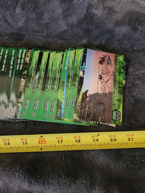 J* ヴィンテージ 1997年 スターウォーズ ワイドビジョン 映画カード