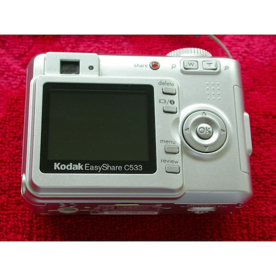 KODAK Easyshare C533~ 5.0MP 3x Zoom ~ Digital Camera ~ Silver - Etsy