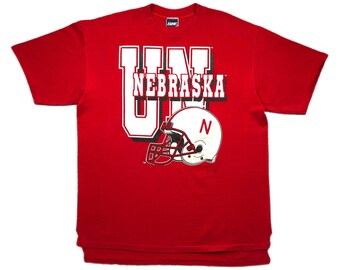 ヴィンテージ 80 年代 大学 ネブラスカ コーンハスカーズ キッキン