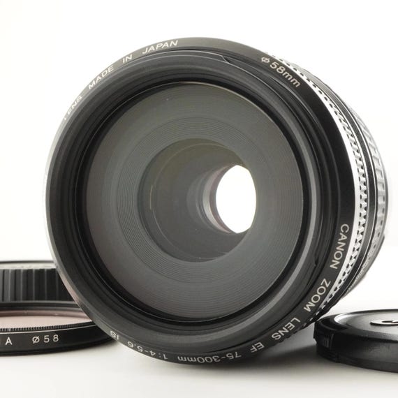 Canon EF 75-300 mm F4-5.6 IS USM AFズームレンズ（日本製）#7731